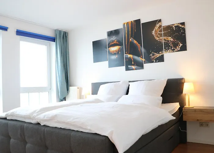 Premium 90qm Zentrum Sued-balkon Parkplatz 1-4 Personen Bad Lippspringe