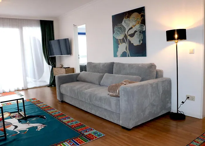 Apartment Premium 90qm Zentrum Sued-balkon Parkplatz 1-4 Personen