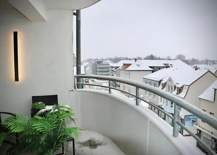 Appartement Neu Executive Stay 90M2 Balkon Lift Zentral Parkplatz Bad Lippspringe